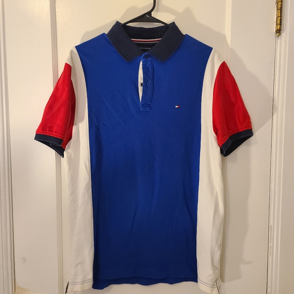 Tommy Hilfiger Three-Tone Polo